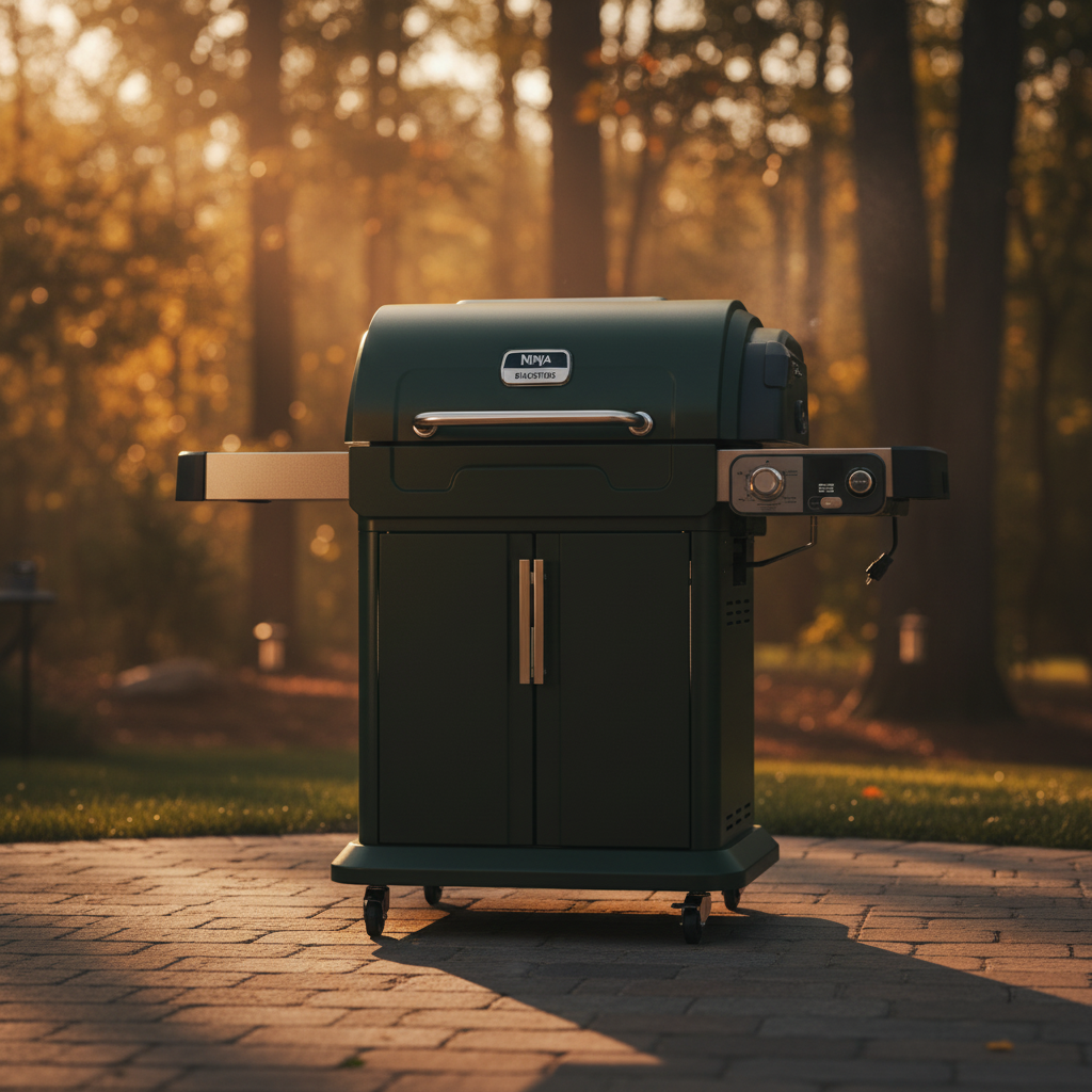 Ninja Grill with Dark Background