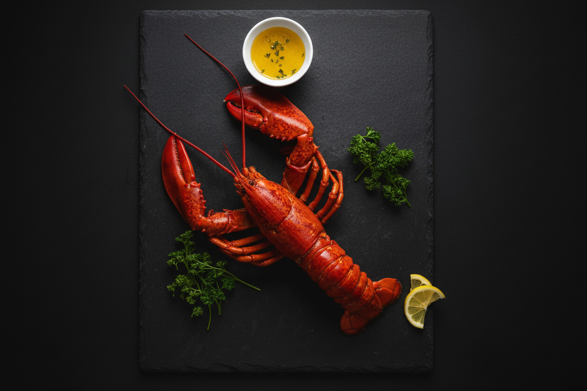 Lobster Birds Eye