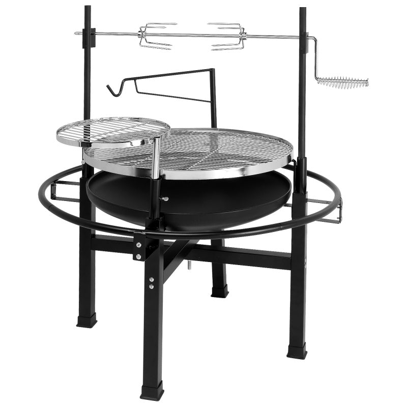 Compact Travel Cowboy Grill- perfect for camping or tailgating