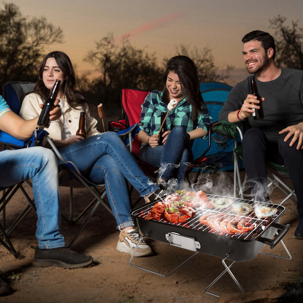 Portable Outdoor Tabletop Charcoal Grill