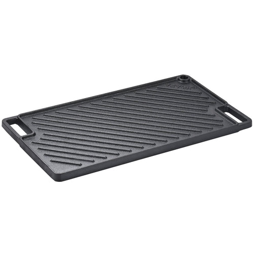 Reversible Grill Griddle, Pre-Seasoned Cast Iron/stainless steel