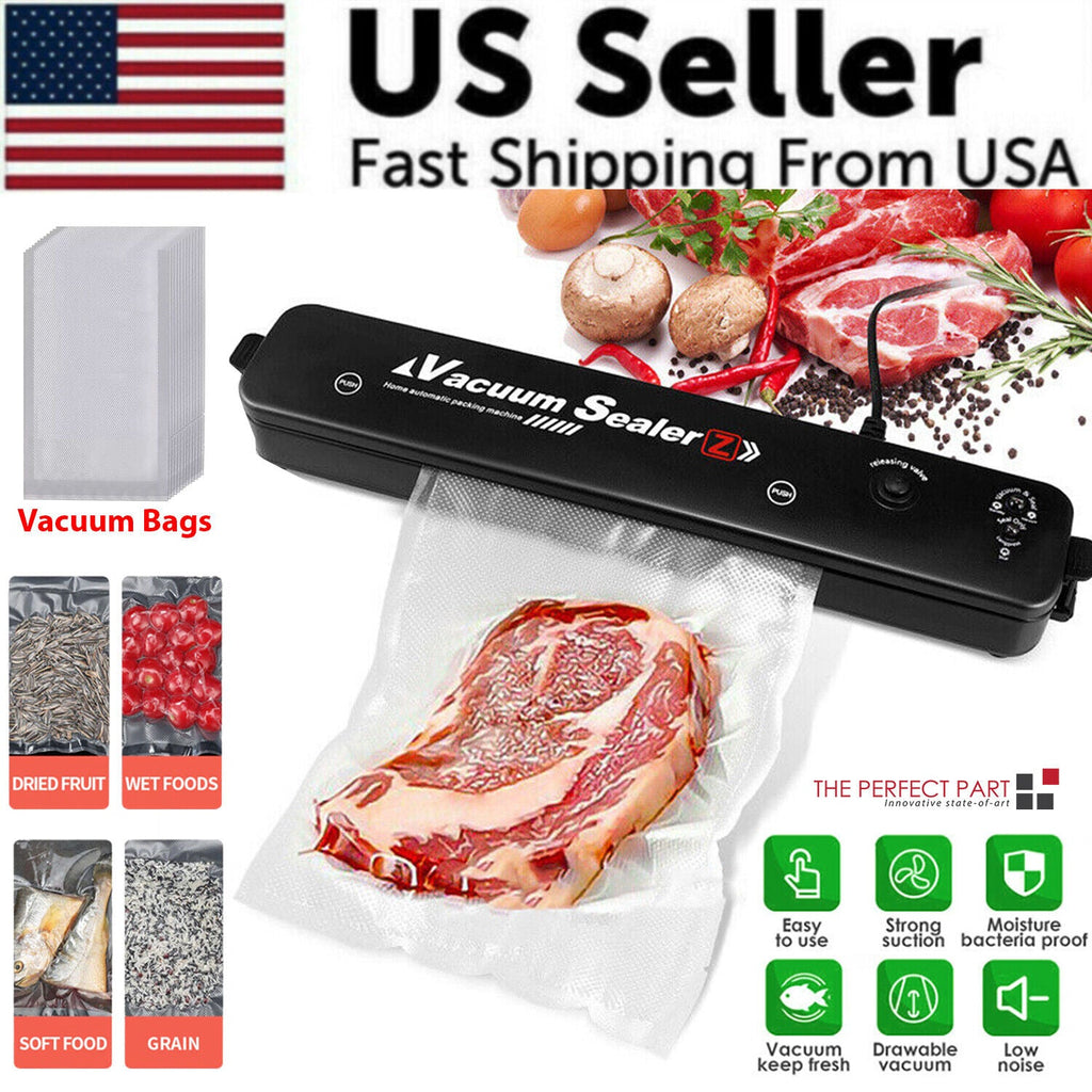 Food Vacuum Sealer - Preserve & Store meats/cheese