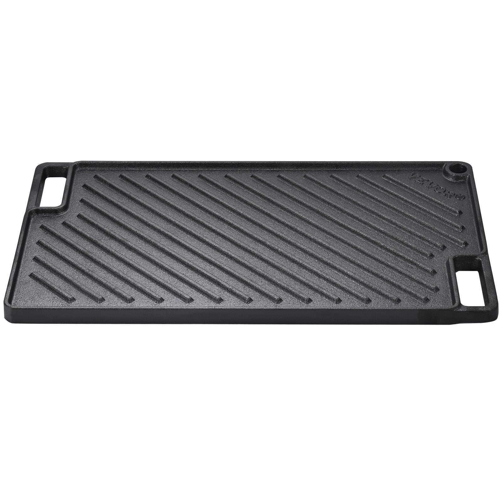 Reversible Grill Griddle, Pre-Seasoned Cast Iron/stainless steel