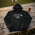 "Best Dad Ever" Hoodie — Black - BBQ/Grilling