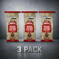 (3 pack) Instant Charcoal Briquets, 12 Lb