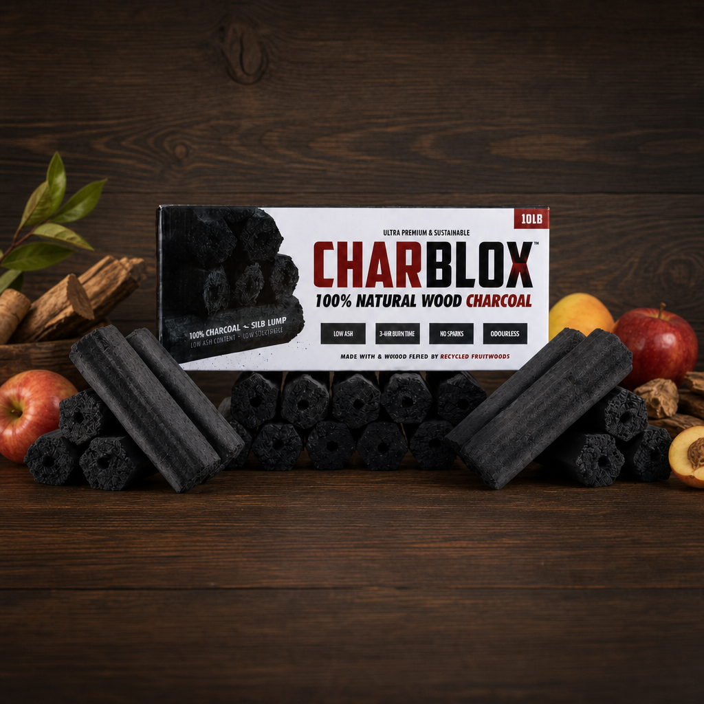 Charblox - Natural wood charcoal- 10lbs