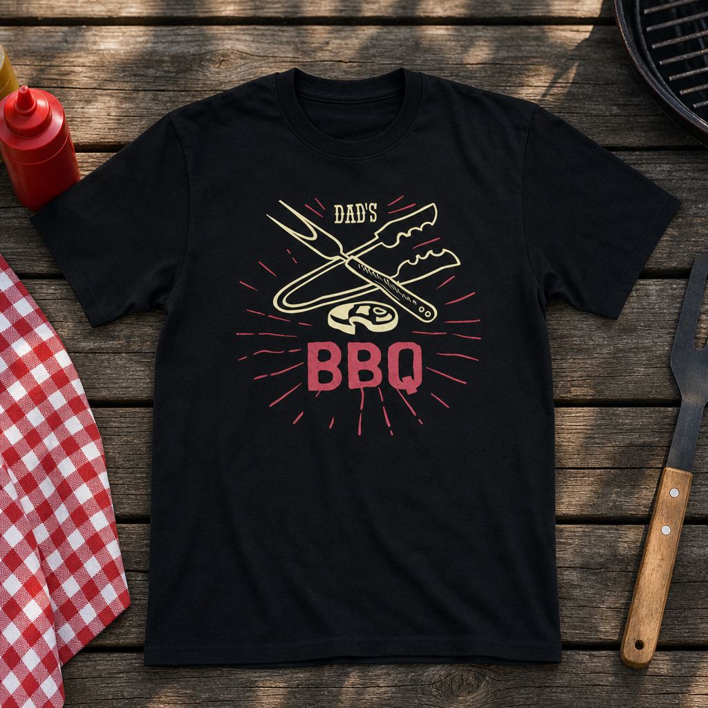 "Dads BBQ" 100% cotton t-shirt