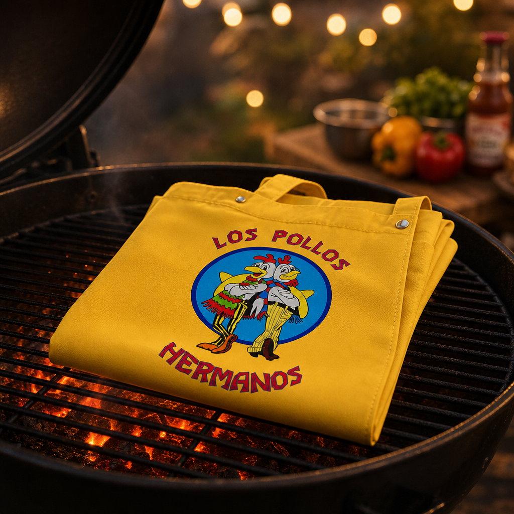 Breaking Bad LOS POLLOS Hermanos Grilling/BBQ Chef Apron
