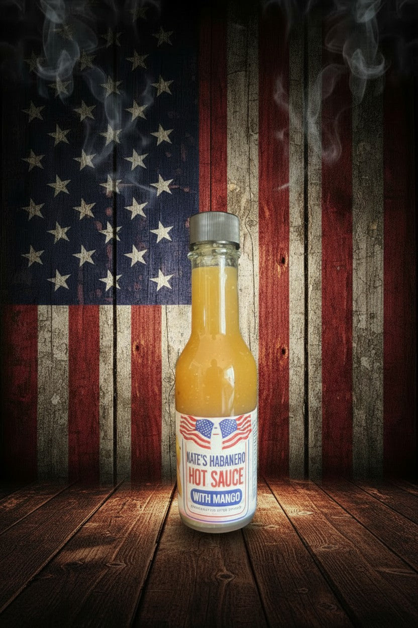 Nate's Habanero Hot Sauce with Mango - 5oz