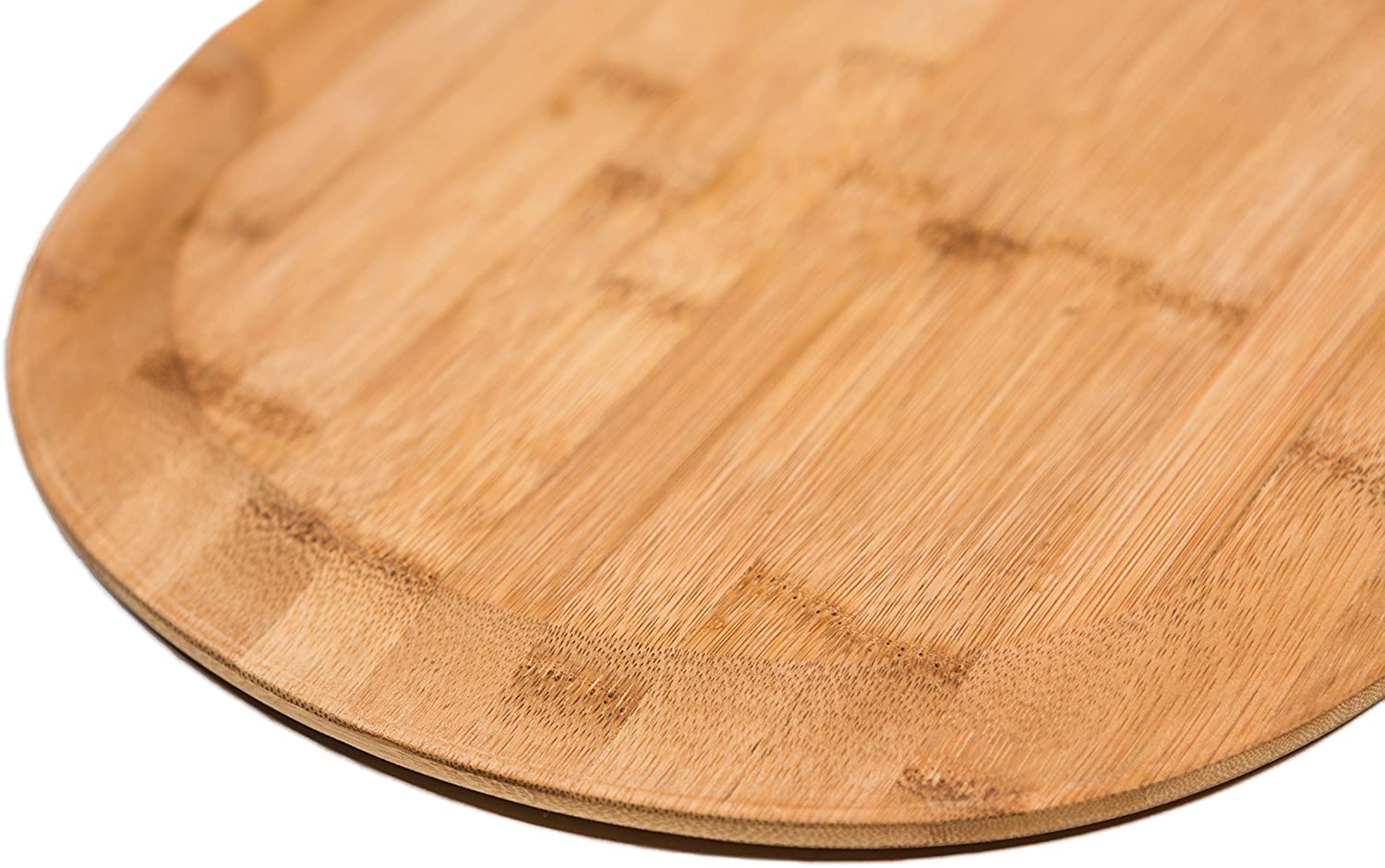 Premium Natural Bamboo Pizza Peel Paddle and Cutting Board - 2 sizes
