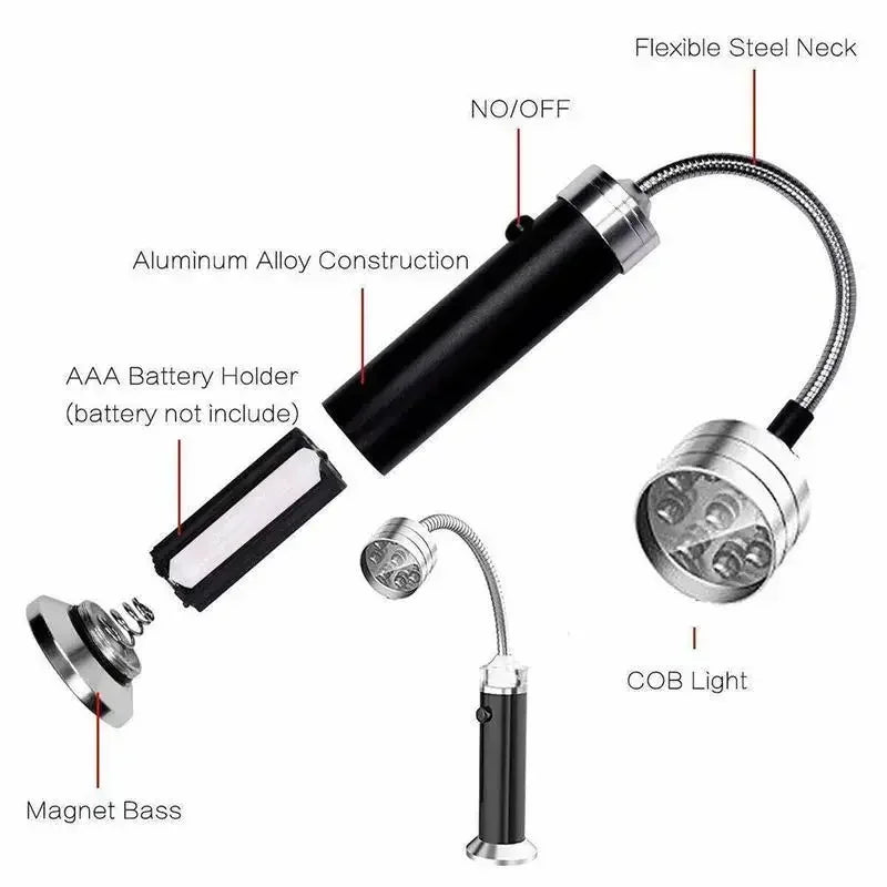 Magnetic Outdoor BBQ Barbecue Grill Led Grill Lights Adjustable