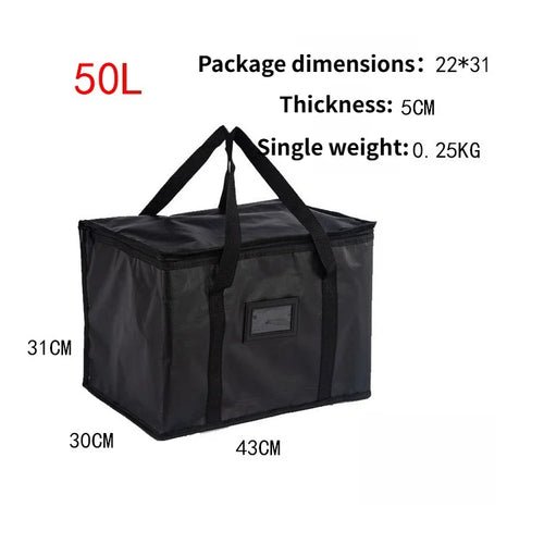 Insulated Cooler Bag, 4 sizes available - Large Capacity Thermal Lunch Tote- Waterproof