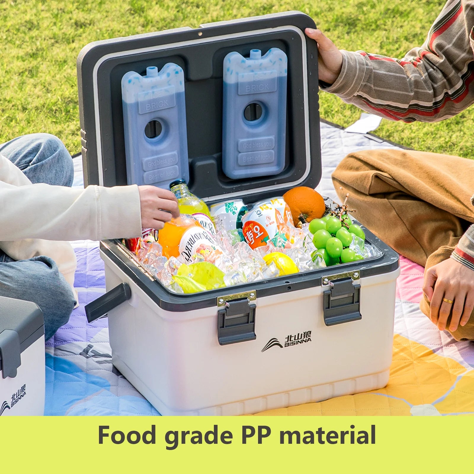 Portable Ice Cooler - 3 sizes available: 6L, 13.5L, 22L - Bisinna