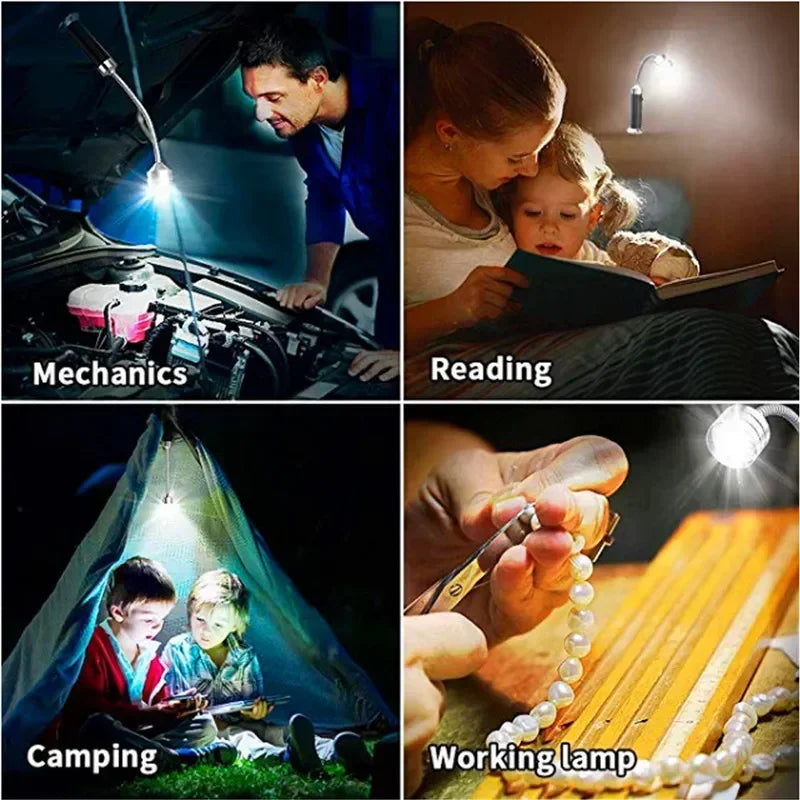 Magnetic Outdoor BBQ Barbecue Grill Led Grill Lights Adjustable