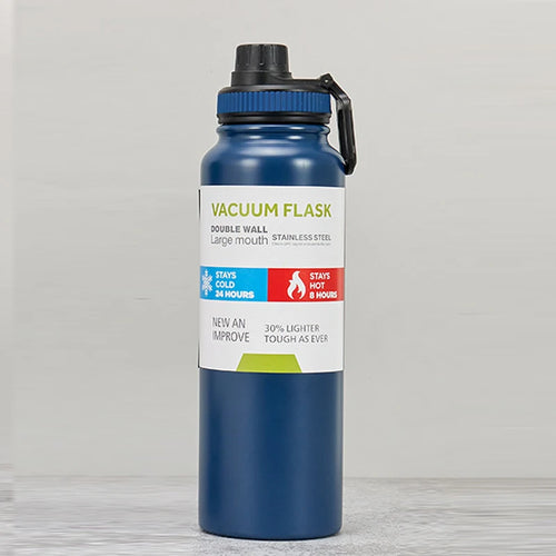600/800/1000ML Insulated Stainless Steel-Thermos/Bottle - 3 color option