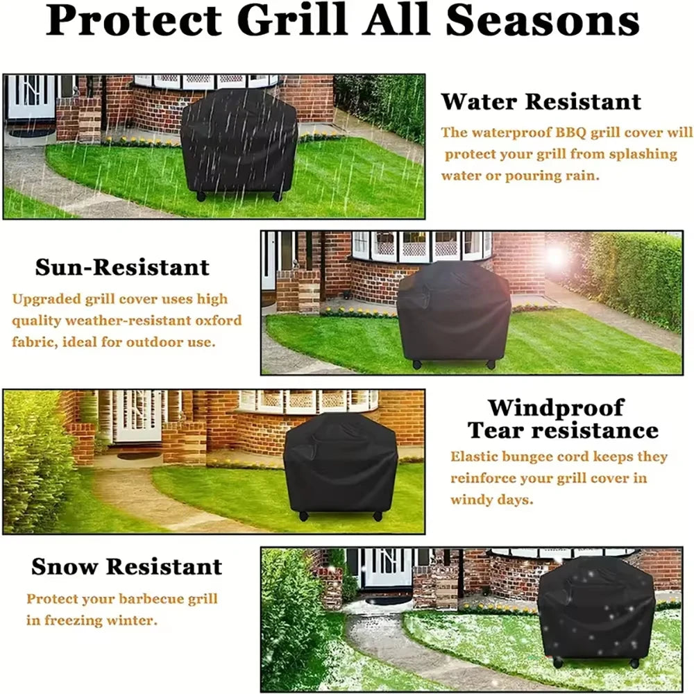 BBQ Grill Cover - Dustproof & Waterproof - 4 sizes available