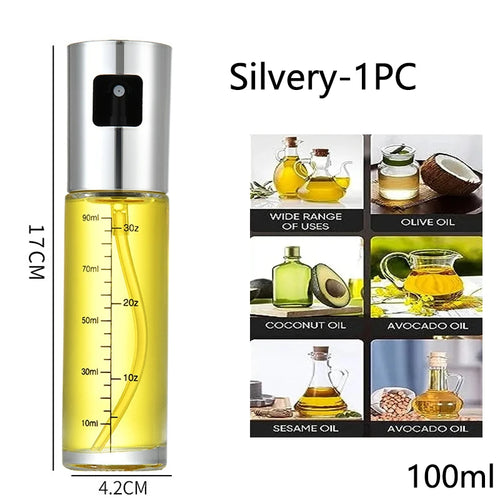 Glass Oil Sprayer for Cooking - Spray Mister for Grilling/BBQ