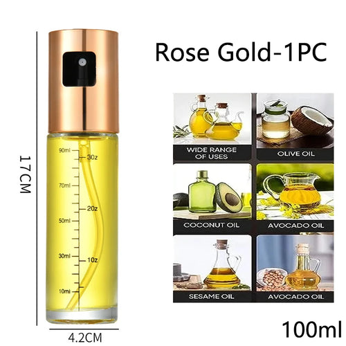 Glass Oil Sprayer for Cooking - Spray Mister for Grilling/BBQ