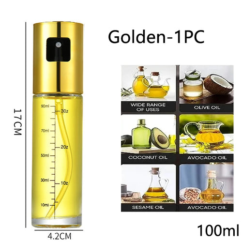 Glass Oil Sprayer for Cooking - Spray Mister for Grilling/BBQ