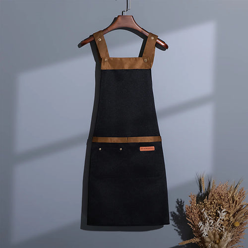 Universal Apron with Adjustable Straps and Pockets, Waterproof - Unisex