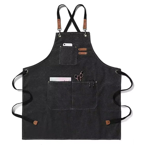 Canvas Apron - best grilling/BBQ/Kitchen- One size fits most