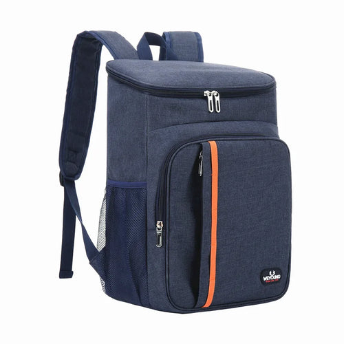 18L Portable Thermal Backpack Cooler - Durable & Waterproof -24 can capacity
