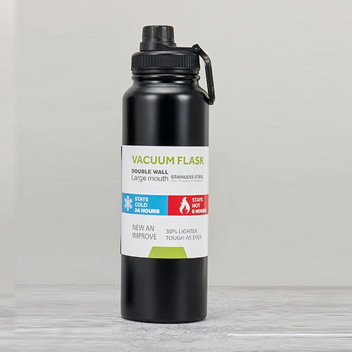 600/800/1000ML Insulated Stainless Steel-Thermos/Bottle - 3 color option