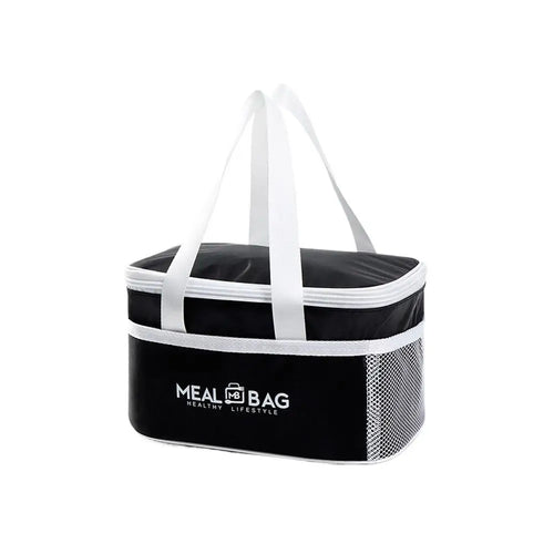 Large Capacity Tote Bento Insulated Lunch Bag Picnic Food Box Storage