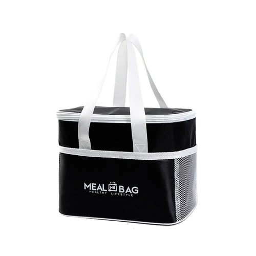 Large Capacity Tote Bento Insulated Lunch Bag Picnic Food Box Storage