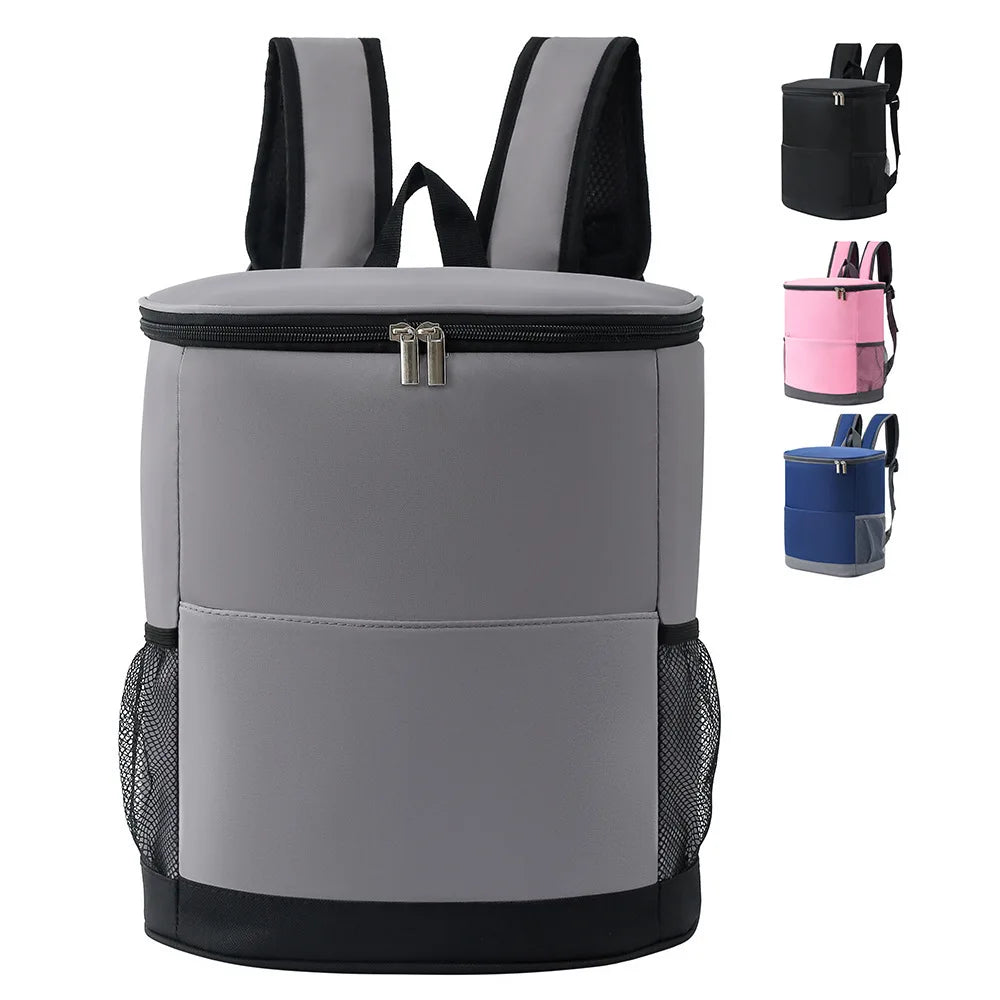 15L Portable Thermal Backpack Lunch Bag- perfect for drinks or food