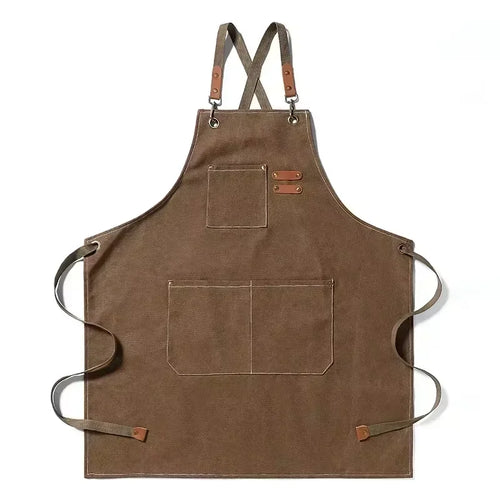 Canvas Apron - best grilling/BBQ/Kitchen- One size fits most