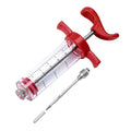 Meat Injector Syringe – Stainless Steel with Marinade Needles for BBQ