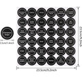 180PCS Spice Stickers for Jar/Bottle