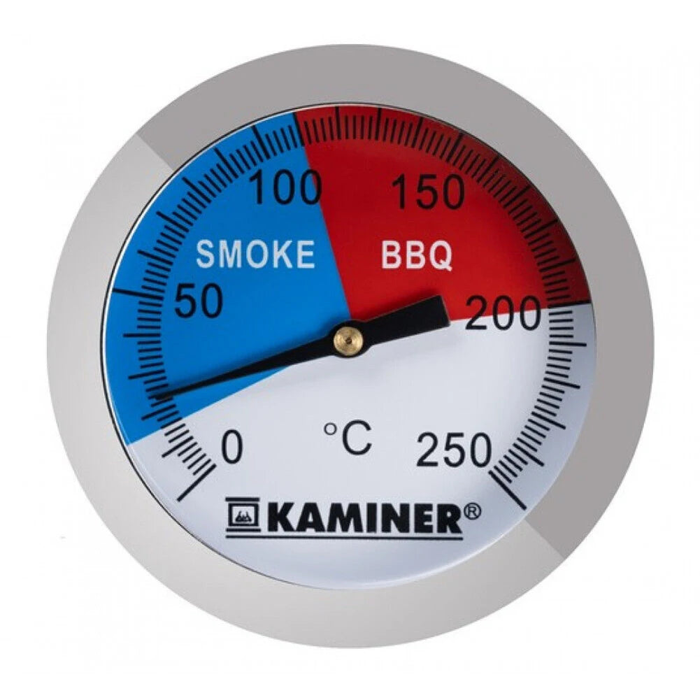BBQ Grill & Smoker Thermometer – Stainless Steel, 0–250°C