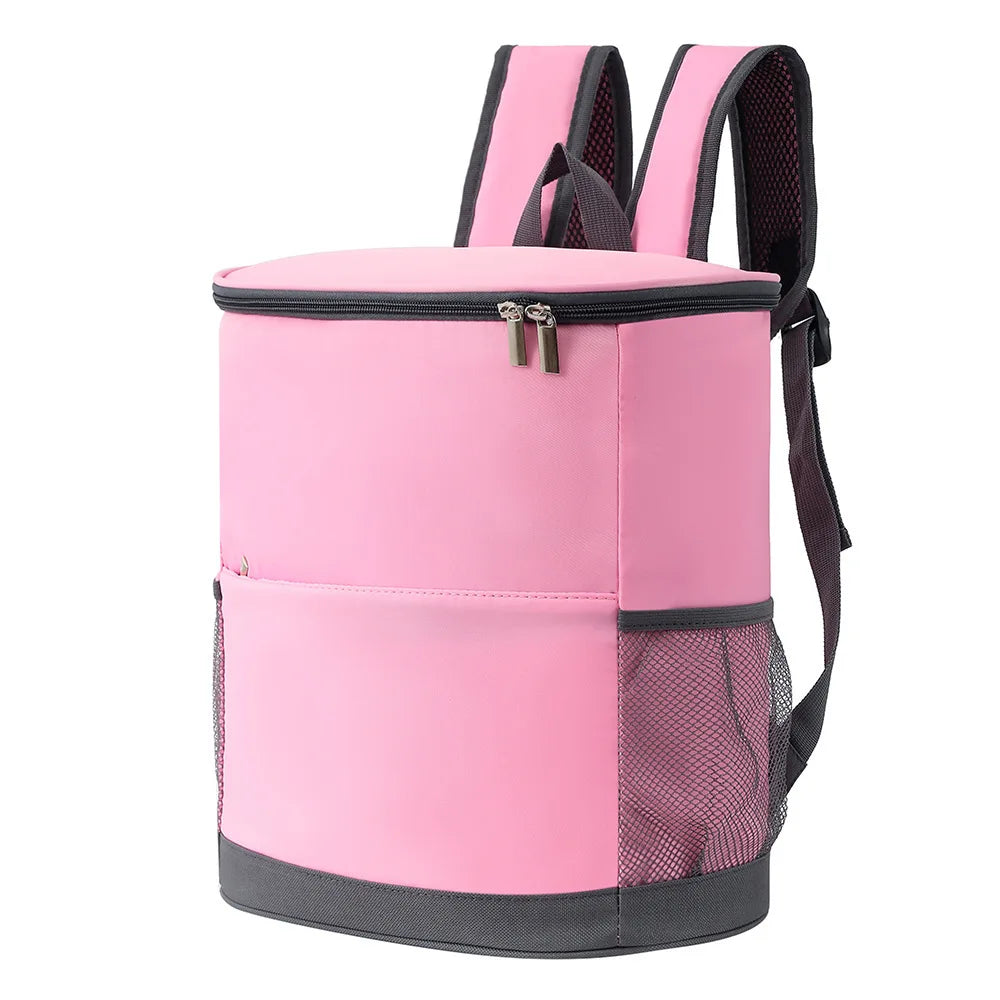 15L Portable Thermal Backpack Lunch Bag- perfect for drinks or food