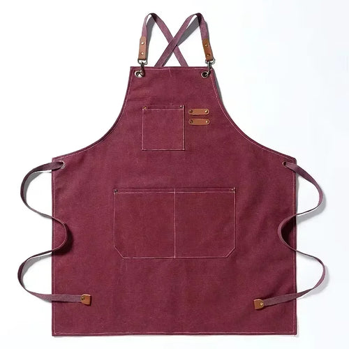 Canvas Apron - best grilling/BBQ/Kitchen- One size fits most
