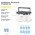 Portable Ice Cooler - 3 sizes available: 6L, 13.5L, 22L - Bisinna