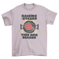 "Raising the steaks this BBQ season" BBQ/Grilling 100% cotton t-shirt
