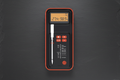 AI Bluetooth Meat Thermometer Gray Slate