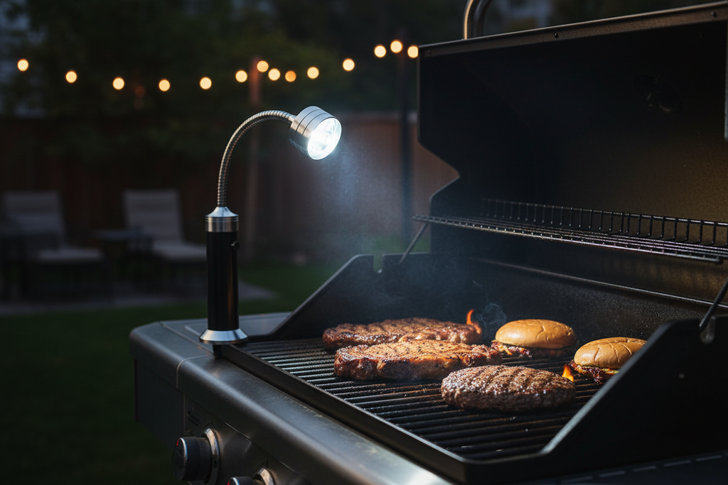 Magnetic Outdoor BBQ Barbecue Grill Led Grill Lights Adjustable