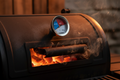 BBQ Thermometer in Use on Smoker