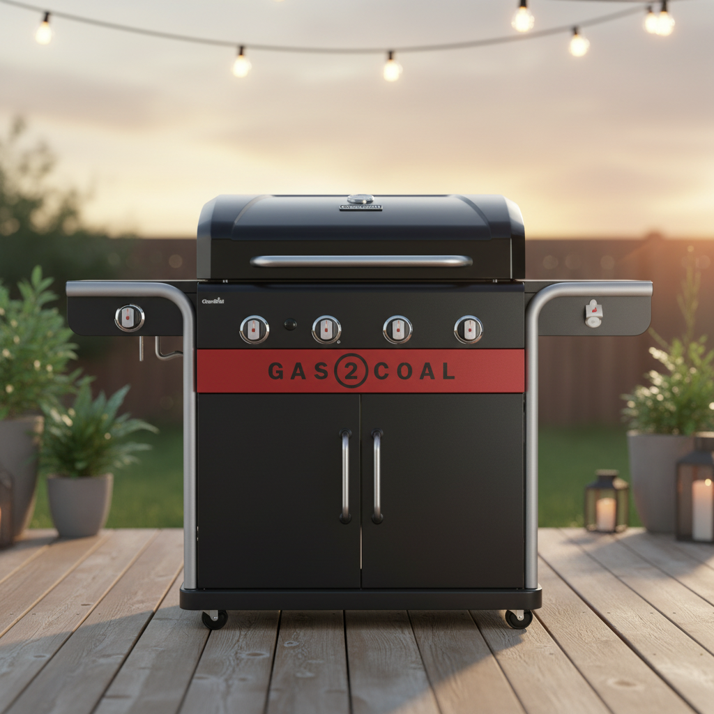 Char-Broil Gas2Coal - Lifestyle Background