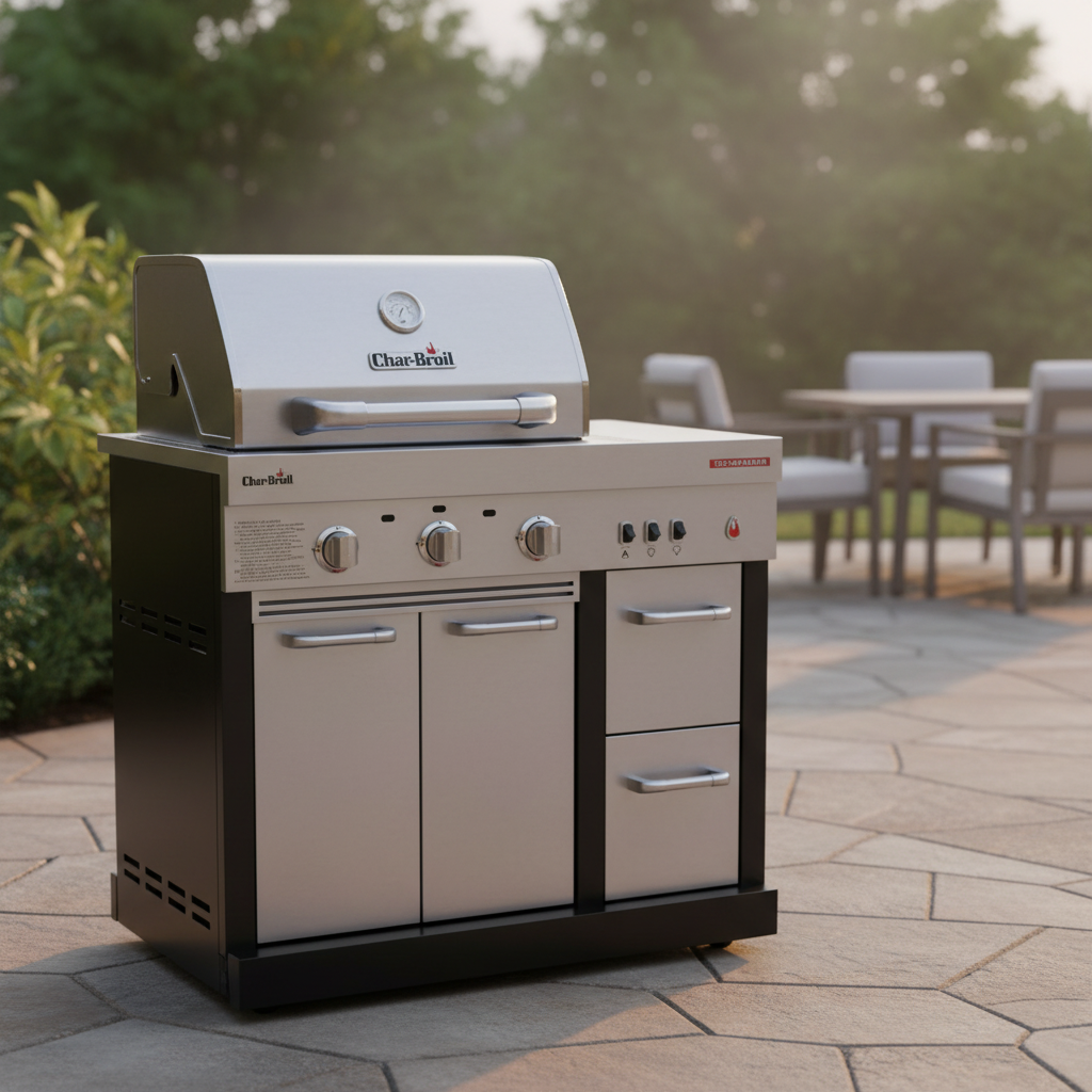 Char-Broil Stainless Modular - Lifestyle Background