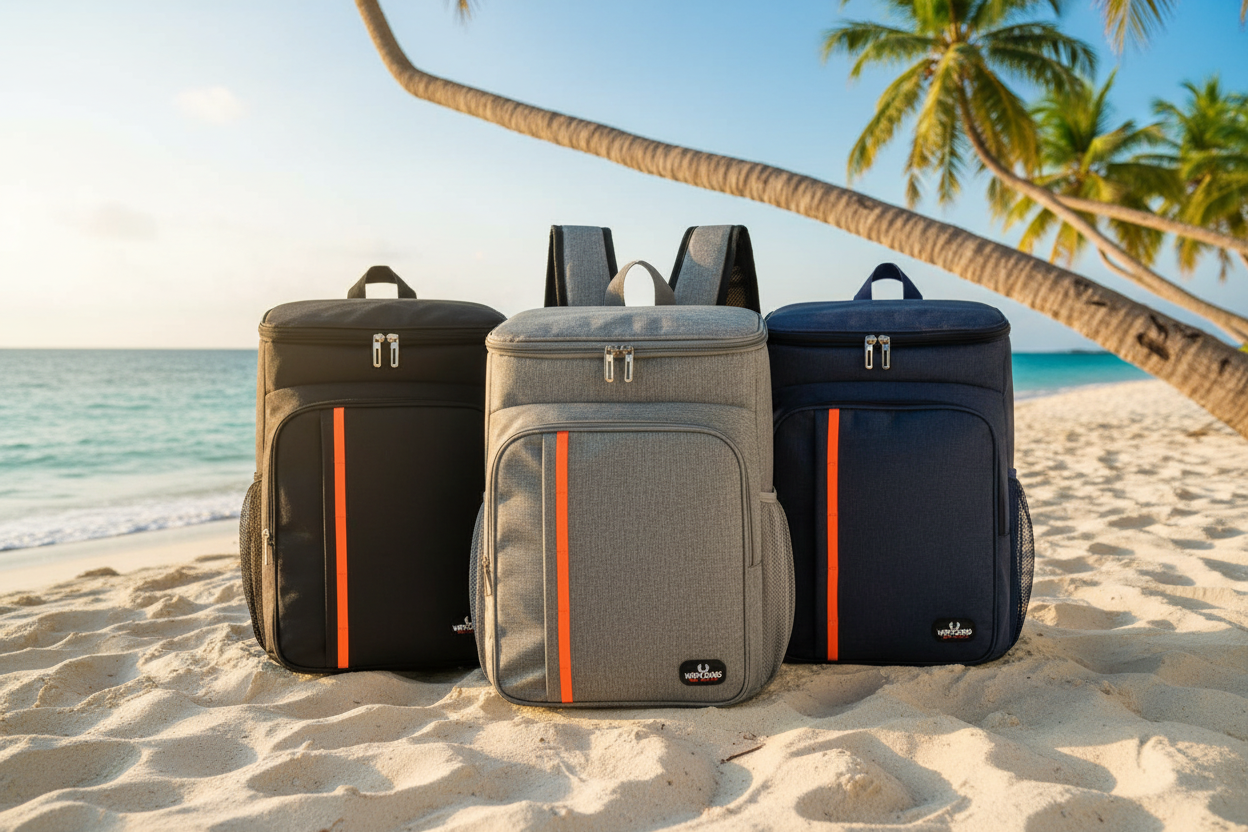 18L Portable Thermal Backpack Cooler - Durable & Waterproof -24 can capacity