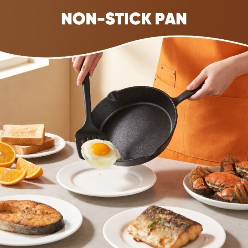 3pcs Cast Iron Skillet Set - 5.5"/6.25"/8" Skillets