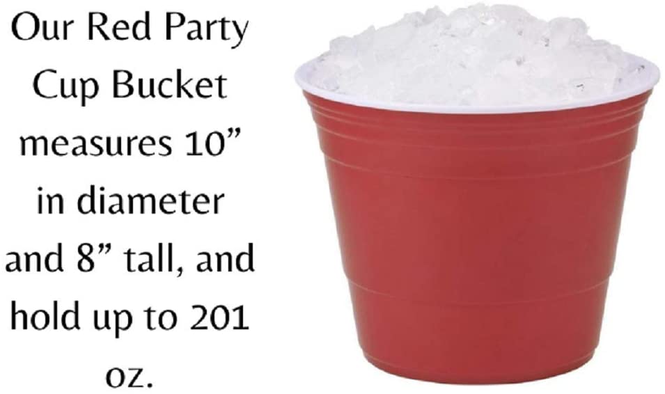 Red Cup Living Party Bucket- 201 oz