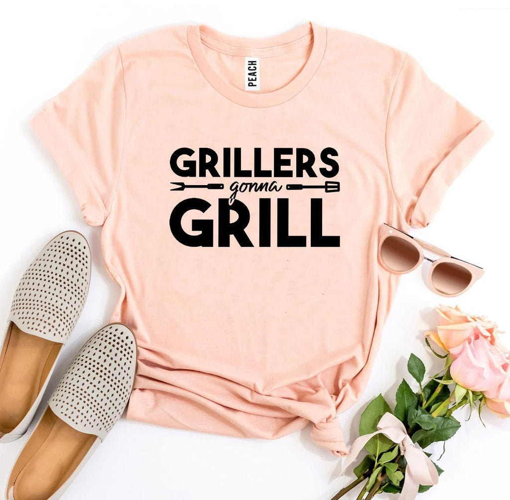 "Grillers Gonna Grill" BBQ/grilling - 100% cotton Women's T-shirt