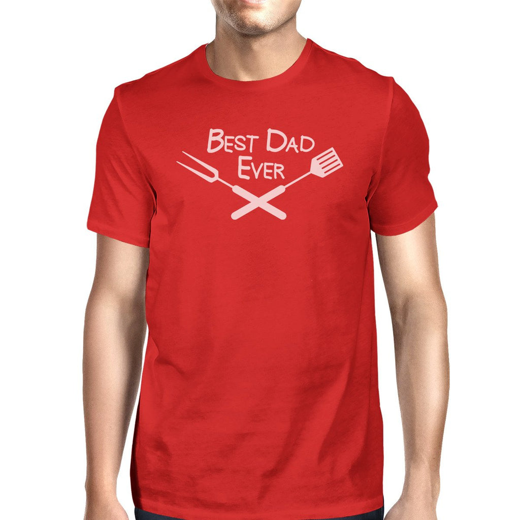 "Best Dad Ever" 100% cotton BBQ/Grilling T-shirt