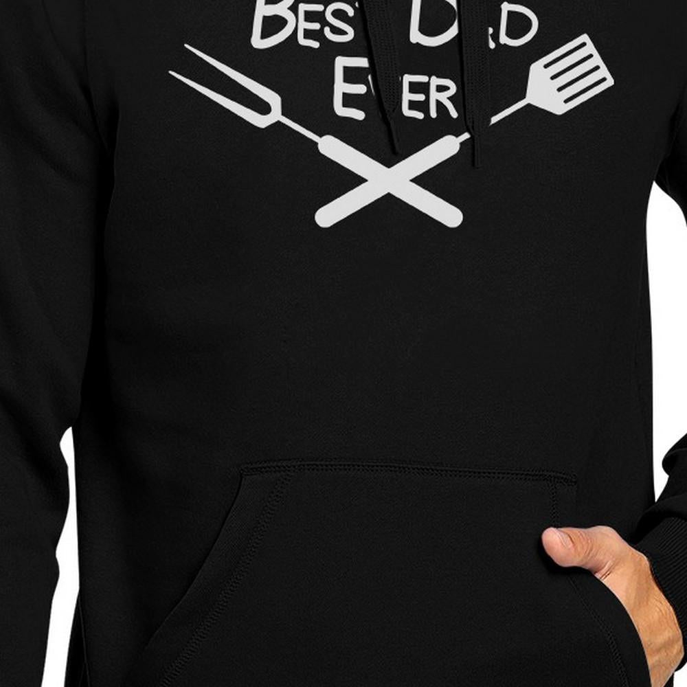 "Best Dad Ever" Hoodie — Black - BBQ/Grilling