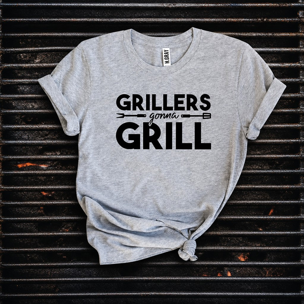 "Grillers Gonna Grill" BBQ/grilling - 100% cotton Women's T-shirt